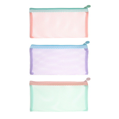 Пенал сетчатый "Ничего лишнего" 22х11,5см, полиэстер, 3 цвета