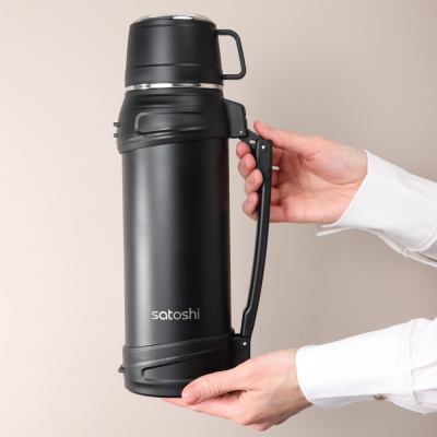 SATOSHI Акка Термос с широкой горловиной 1,20л, нержавеющая сталь 18/10