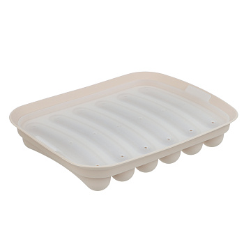 VETTA Форма для выпечки с крышкой 17х13см для сосисок, колбасок, кебабов, силикон