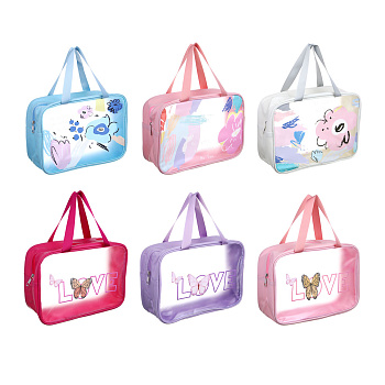 Косметичка сумка с двумя ручками тм ЮL, ПВХ, 31х21х11см, 2 дизайна