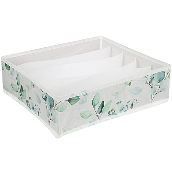 VETTA Рио-де-Жанейро Органайзер для мелочей 30х30х10см, без крышки, 5 секций, спанбонд, 2 дизайна