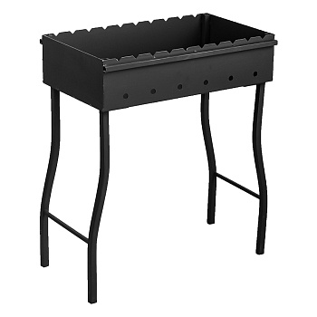 Мангал "Профи" тм GRILLBOOM, 600х600х340мм, толщина стали 1,5мм