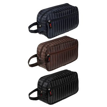 Несессер с боковой ручкой тм ЮL Brave, полиэстер, 16,5х15х8,5см, 3 цвета