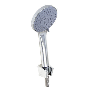 RAIN Набор для душа, лейка 95мм, 5 режимов, шланг 150см, держатель