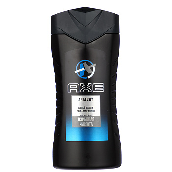 Гель для душа мужской AКС Анархия Взрывная чистота, п/б, 230мл