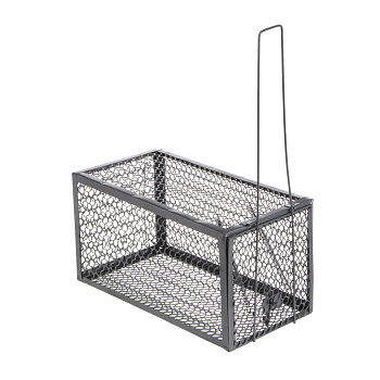 Крысоловка тм INBLOOM, 27х14см, серебряный, металл