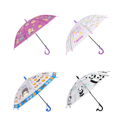 Зонт-трость детский, диаметр 82 см, 8 спиц, металл, пластик, ЭВА