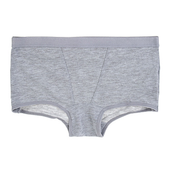 GALANTE Трусы-шортики женские, р.44, 95% хлопок, 5% спандекс, серый, НБ25-17