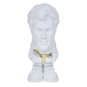 BY Фигурка коллекционная O.ROY, полистоун, белый + позолота, 15см