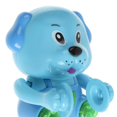 ИГРОЛЕНД Игрушка музыкальная в виде животного, пласт., 2ААА, 16х6х5,5см, 2 дизайна