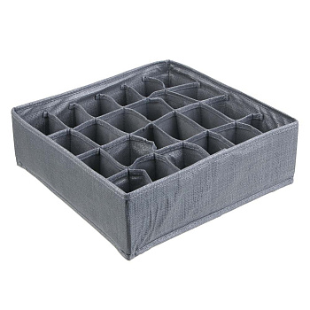 Органайзер для хранения тм VETTA Джойс, 24 отдела, полипропилен, картон, 32x32x10см