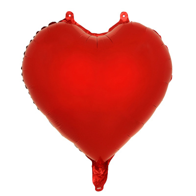 Набор воздушных шаров тм Fntastic, 9 шт (1 фольгированный в форме сердца 18" + 8 латексных 12")