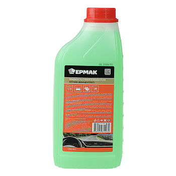 ЕРМАК Жидкость стеклоомывателя летняя концентрат (1/5), 1л