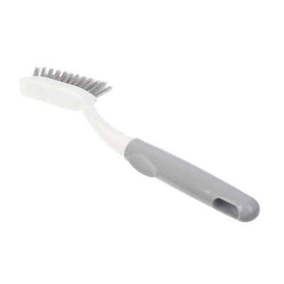 Щетка для труднодоступных мест тм VETTA Грей Клин, 27см, анатомич.ручка, полипроп., ПЭТ