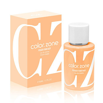 Туалетная вода женская тм UNIQUE color.zone Peach Fantasy, 50 мл