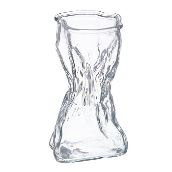Ваза стеклянная, 9х7x16,5 см