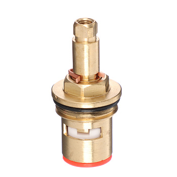 Кран-букса для смесителя 1/2", квадрат, шток 7х6мм, 90°, металлокерамика