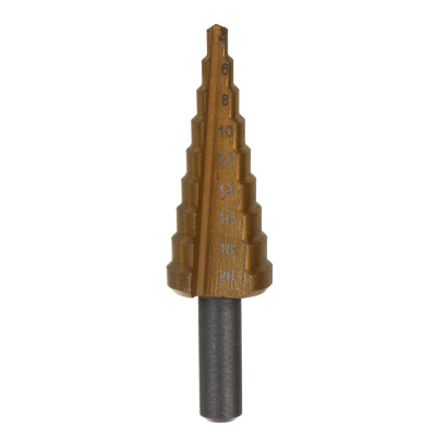 РОКОТ Сверло ступенчатое 4-20мм, 9 ступеней, HSS