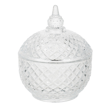 Сахарница стекло 9.5x12см