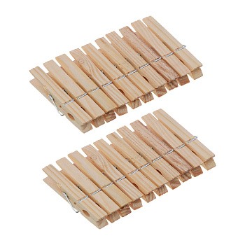 Набор прищепок тм VETTA, натуральное дерево, 20шт