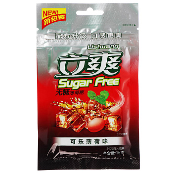 Драже холодок без сахара кока кола 15гр