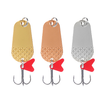 Блесна колеблющаяся тм AZOR FISHING, тип Шторлинг, 15гр, 3 цвета