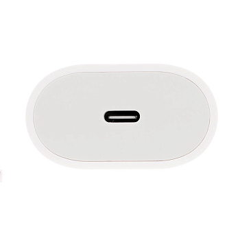 Сетевое зарядное устройство BY Pure 20Вт, USB-C PD, 110-220В, 50/60 Гц, пластик, белый