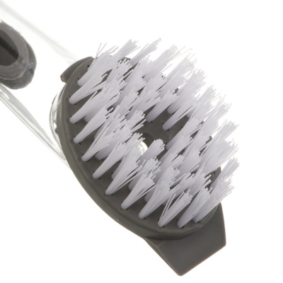 Щетка для посуды с дозатором тм Vetta, 23,5х7х4,5 см, полипропилен, серая