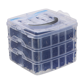 ЕРМАК Клипсы автомобильные, в кейсе 620 шт, набор съемников, 12,5х15х14,5 см