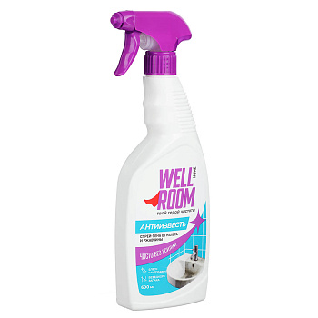 Спрей-пена от известковых отложений Wellroom Антиизвесть, 600мл