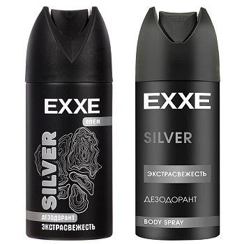 Дезодорант аэрозоль мужской EXXE MEN SILVER, 150мл