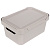 Ящик с крышкой универсальный Luxe, 270х190х120мм, 4,6л, светло-бежевый