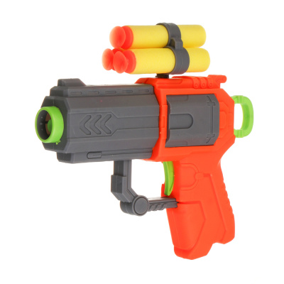 ИГРОЛЕНД Бластер с шариками и мягкими пулями, PP, 15х3,5х26 см, 2 диз