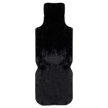 Ермак Накидка меховая, полиэстер, 142х53 см, черный