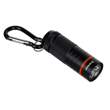 Фонарик на карабине тм ЕРМАК, 1 LED, 4хLR44, 5,5x2см