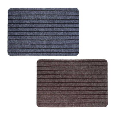 Коврик придверный тм VETTA Fiber, полиэстер, 48х78 см, 2 цвета