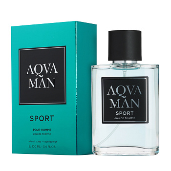 Туалетная вода мужская тм BELLERIVE AQVAMAN Sport, 100 мл