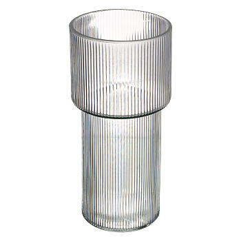 Ваза стеклянная, 9х11х23 см