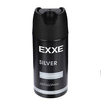 Дезодорант аэрозоль мужской EXXE MEN SILVER, 150мл