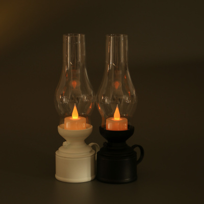 Светильник LED декоративный,7х9,5x24,5 см, 3хААА, пластик, 2 цвета