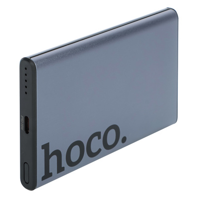 Аккумулятор мобильный hoco. модель Q32, 5000мАч, магн.зарядка, 20Вт, графитовый