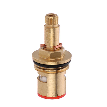 Кран-букса для смесителя 1/2", 24шл., шток 8х6мм, 90°, металлокерамика