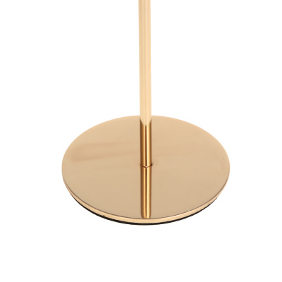 Подсвечник тм LADECOR на ножке металлический, 22x8 см, металл, 2 цвета