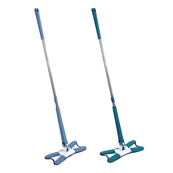 VETTA Швабра, нерж.сталь, полипропилен, микрофибра, 111х35 см, 2 цвета