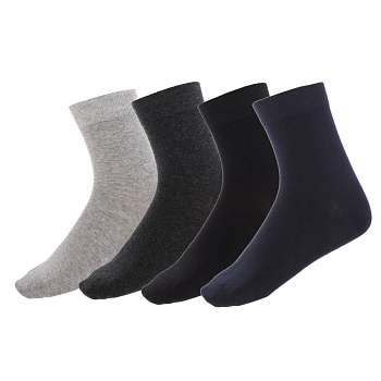 Носки мужские высокие, тм Turkan, р.41-47, 90%хлопок, 8% п/а, 2%лайкра,цвета в ас-те, B-950P