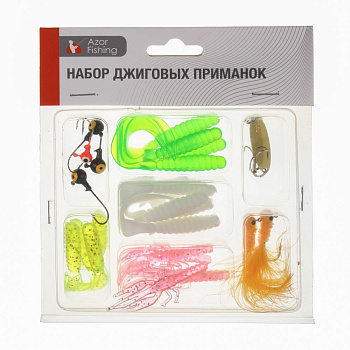 Набор джиговых приманок в блистере тм AZOR FISHING