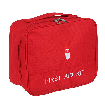 Органайзер ЮL, модель "Аптечка", полиэстер, 24,5х20,5х9,5 см, красный