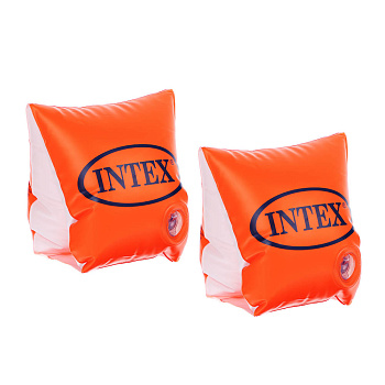 Нарукавники для плавания тм Intex 23x15см, оранжевые, от 3 до 6 лет, 58642EU