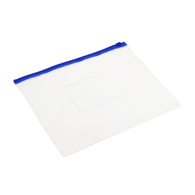 Набор папок на молнии ClipStudio прозрачные, 3шт, A4, A5, Travel size, ПВХ