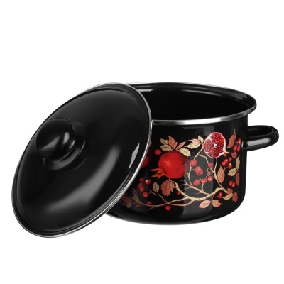 Гранат Кастрюля эмалированная 3л, индукция